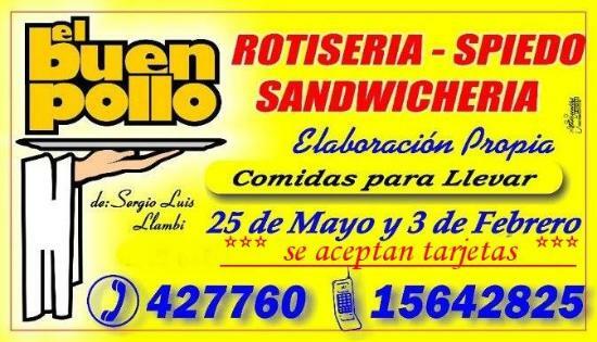 Rotiseria: EL BUEN POLLO