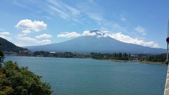 Puente Ohashi del lago Kawaguchi
