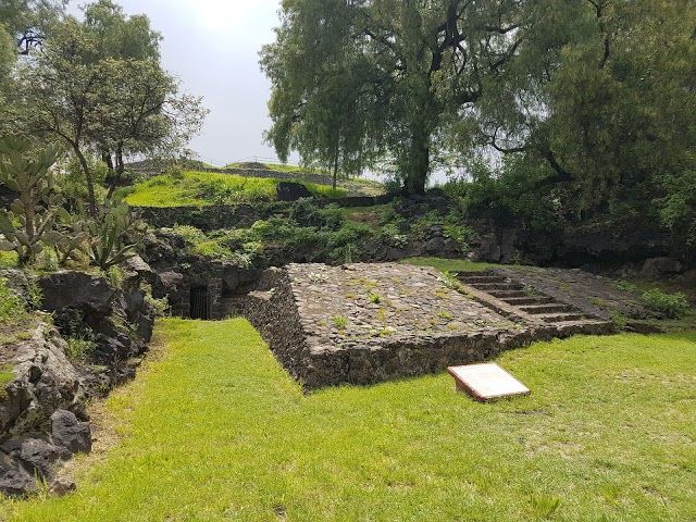 la pirámide de Cuicuilco