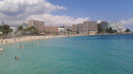 la Playa de Magaluf