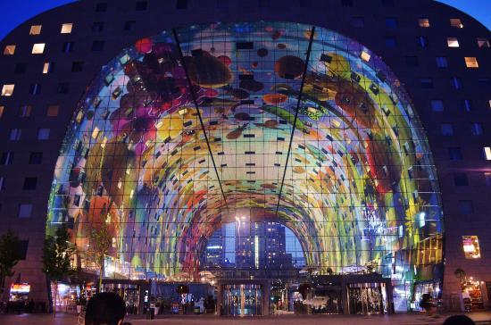 Complejo Empresarial y Comercial Markthal Rotterdam