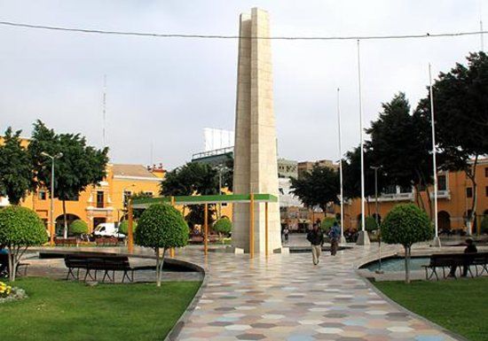 la Plaza de Armas de Ica