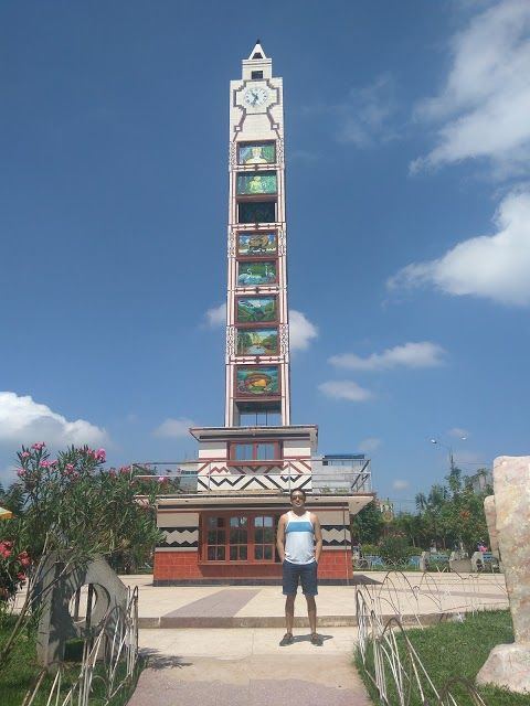 Plaza del Reloj Puerto Pucallpa Ucayali