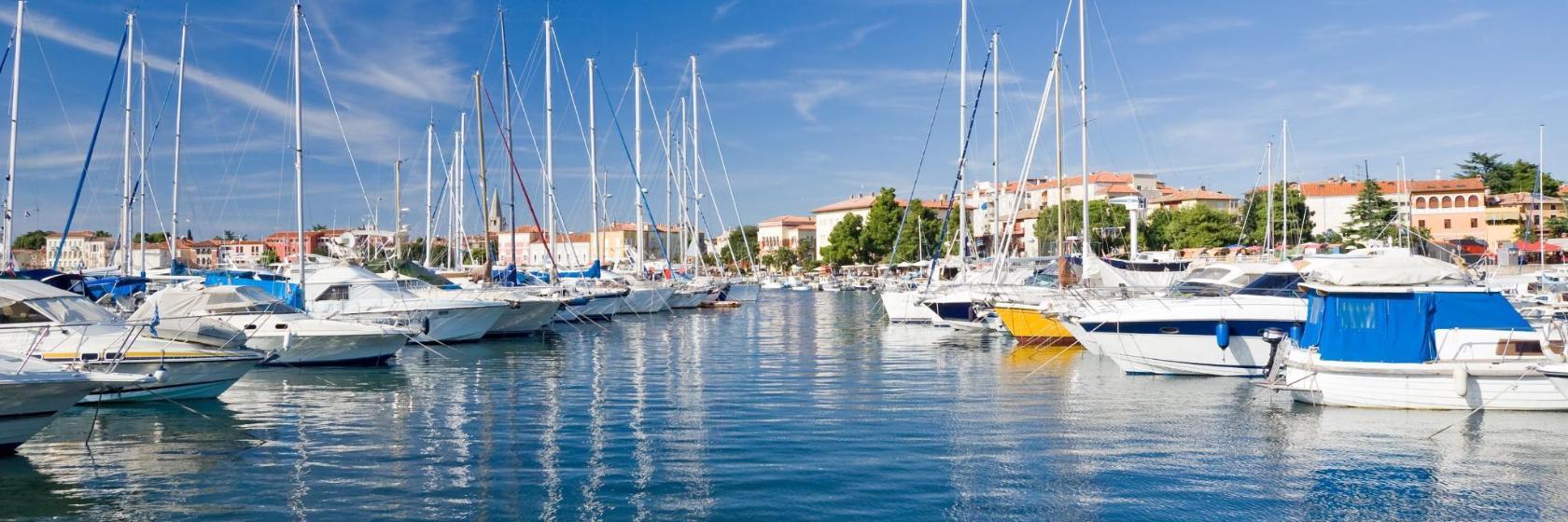 Puerto deportivo de Poreč