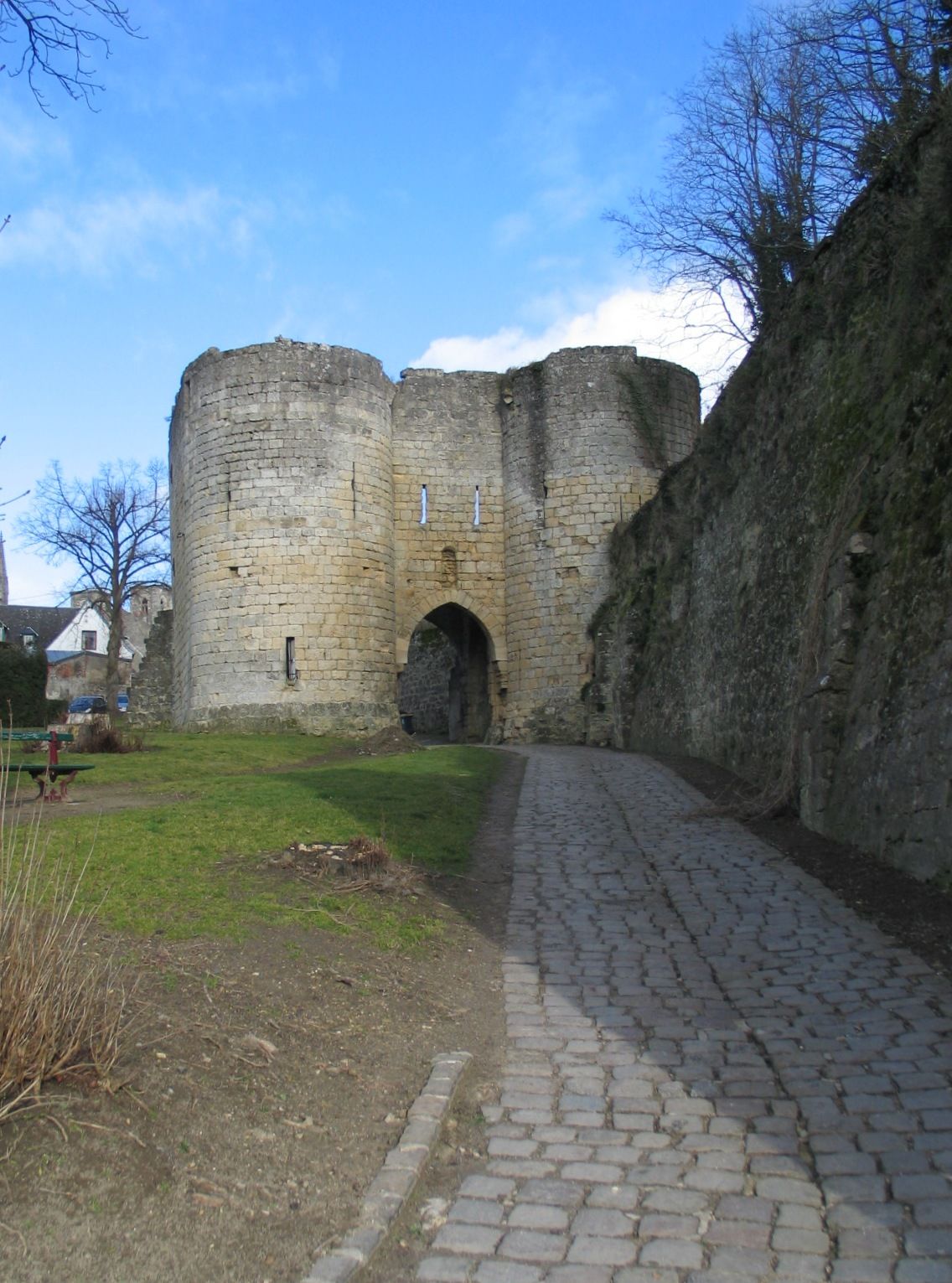 City walls of Laon