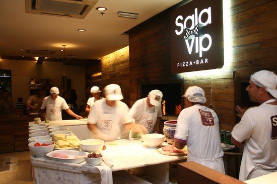 Sala Vip Pizza Bar Guarujá